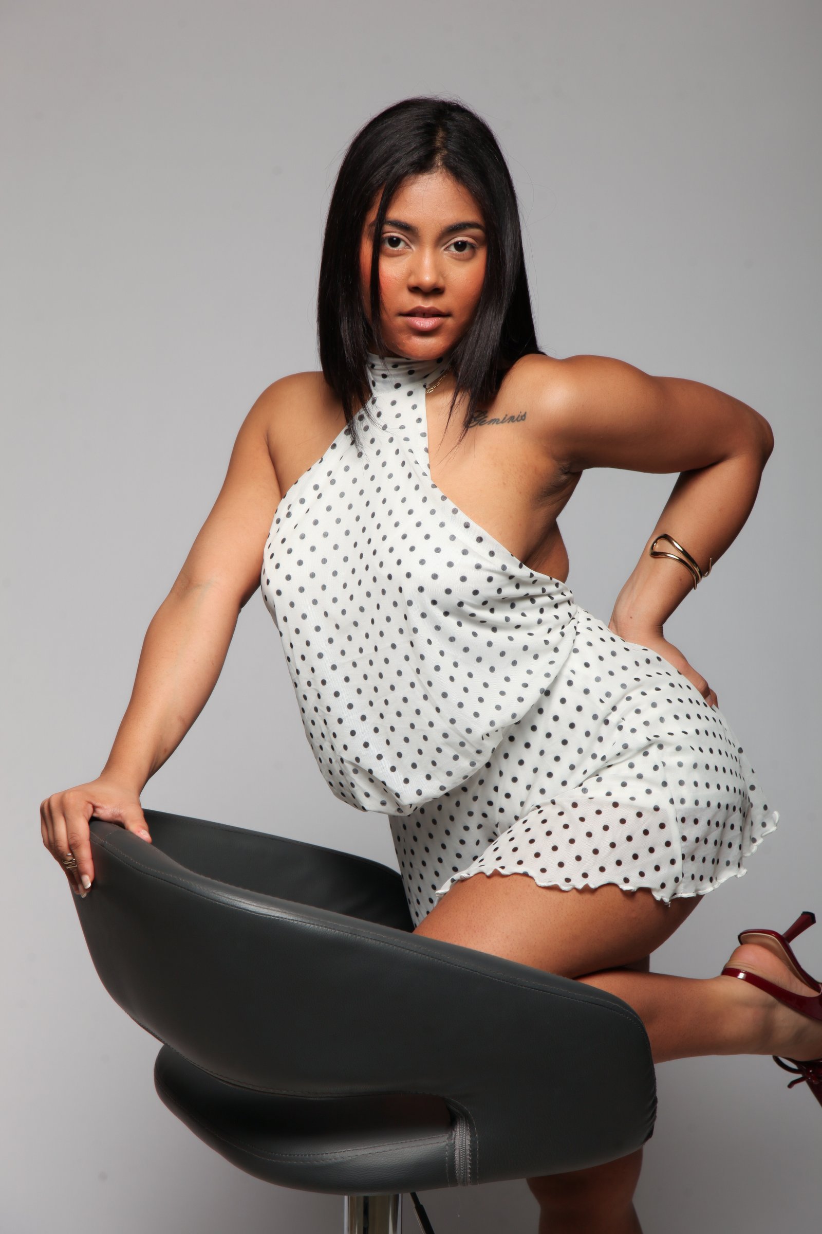 Daniela Duarte - Polkadot Dress